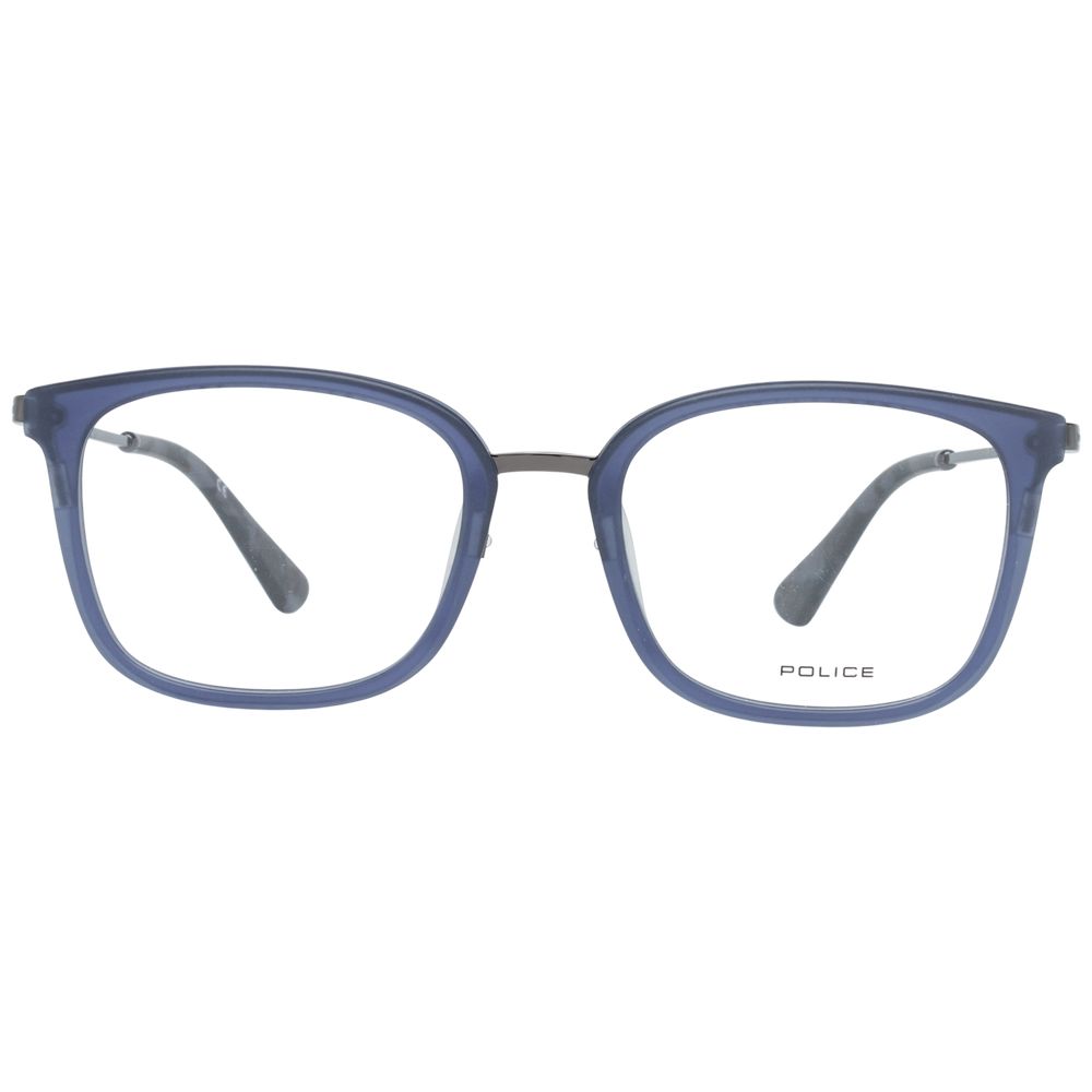 Police Blue Metal & Plastic Glasses (Frames) Police