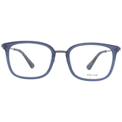 Police Blue Metal & Plastic Glasses (Frames) Police