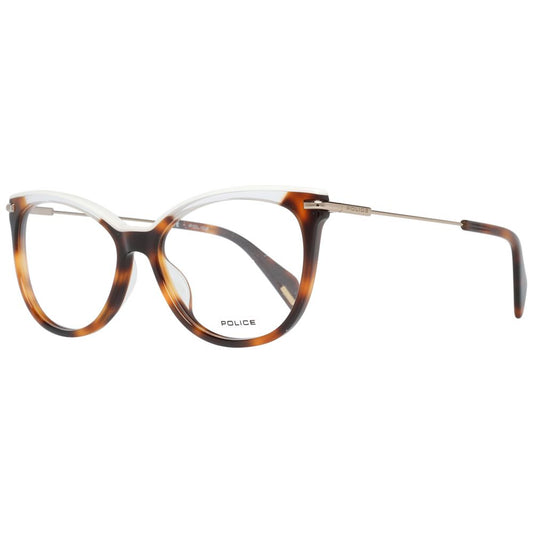 Police Brown Metal & Plastic Glasses (Frames) 1728,67345776800,Accessories,Brown,Glasses (Frames) - Glasses and Sunglasses - Accessories,Glasses and Sunglasses - Accessories,New with tags,Police,Women