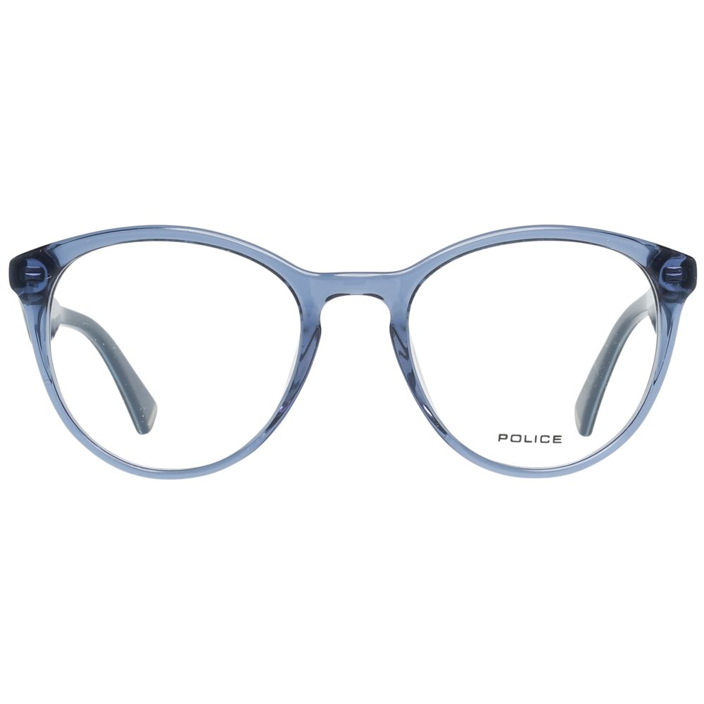 Police Blue Plastic Glasses (Frames) Police