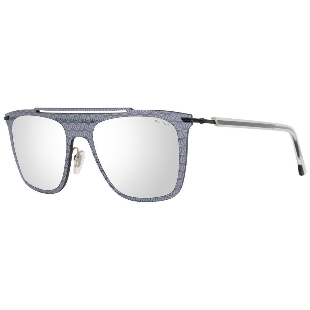 Police Gray Plastic Sunglasses