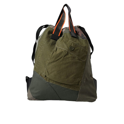 Dolce & Gabbana Military Green Patchwork Rucksack Backpack Bag Dolce & Gabbana