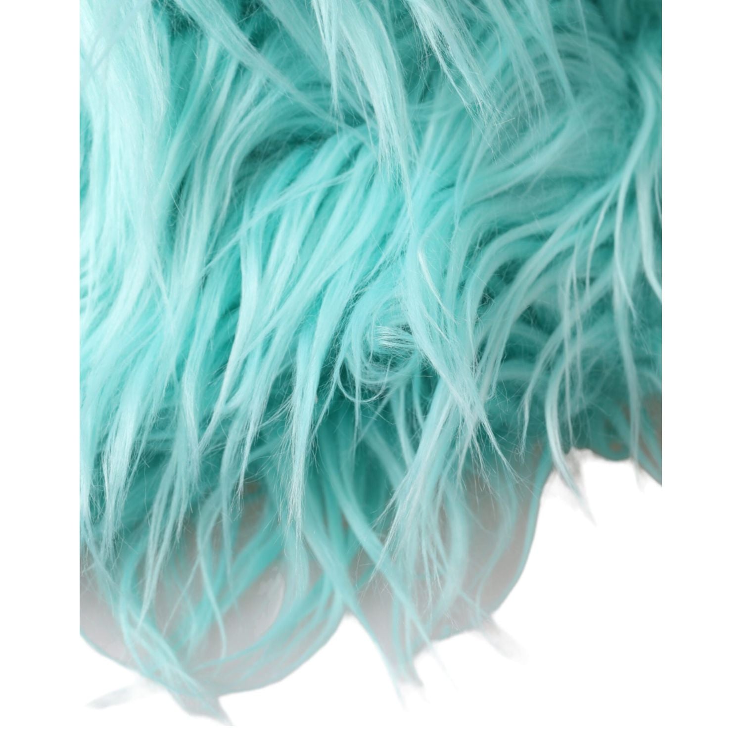Dolce & Gabbana Mint Green Acrylic Fur Womens Bucket Hat