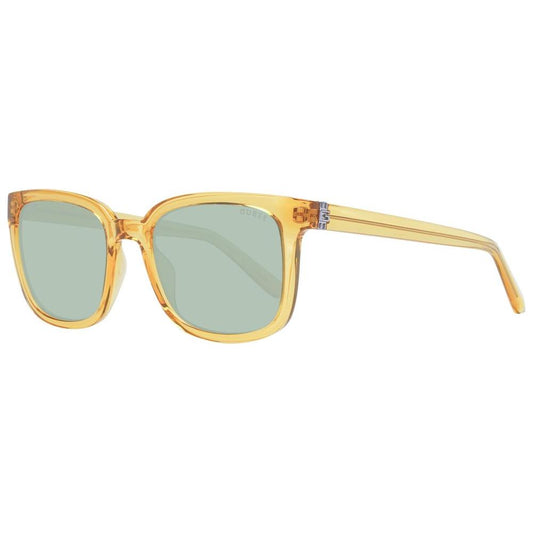 Guess Yellow Men Sunglasses Guess