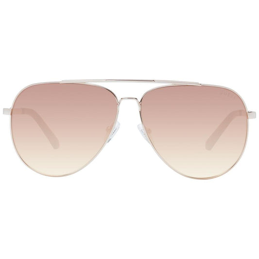 Rose Gold Men Sunglasses