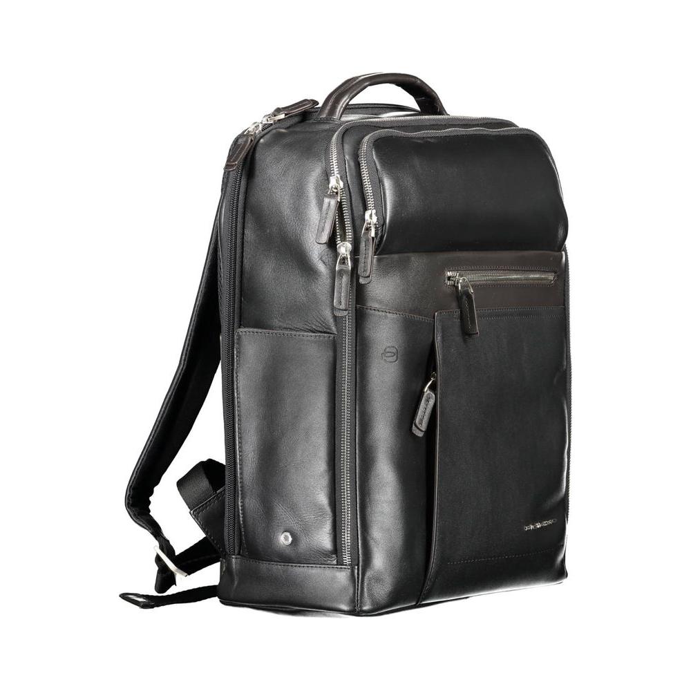 Piquadro Black Nylon Backpack Piquadro