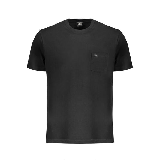 Lee Black Cotton T-Shirt