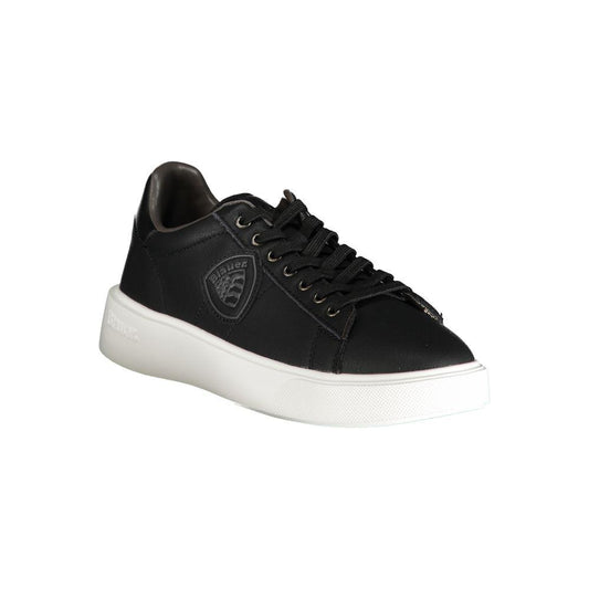 Blauer Black Polyester Sneaker Blauer