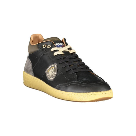 Blauer Black Polyester Sneaker Blauer