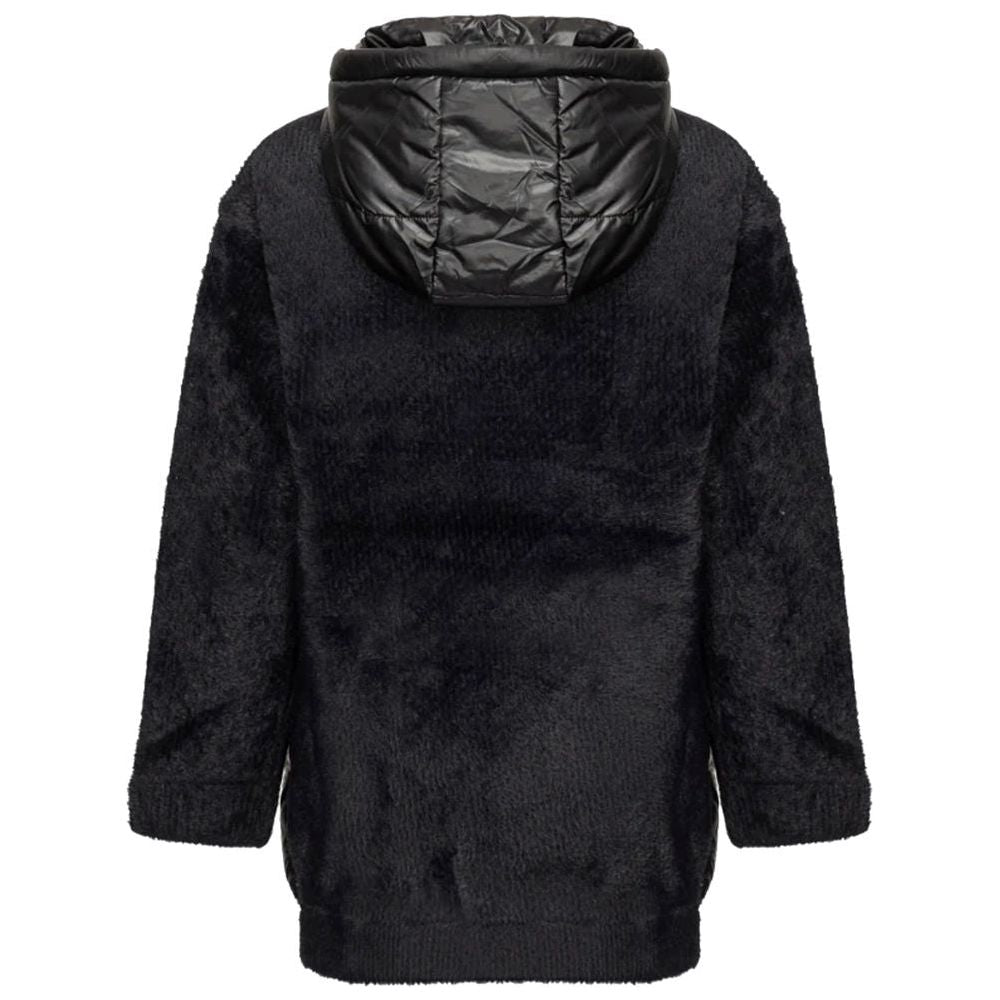 PINKO Black Nylon Jackets & Coat PINKO