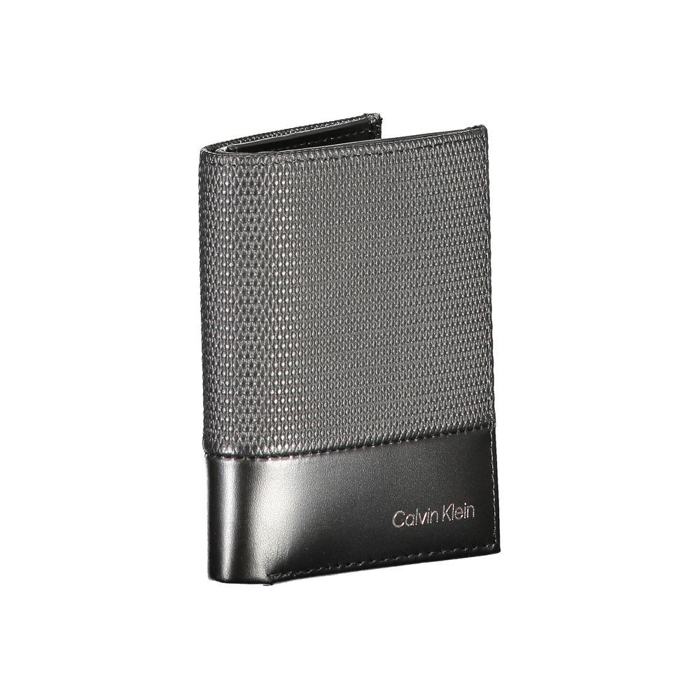 Calvin Klein Black Leather Wallet Calvin Klein