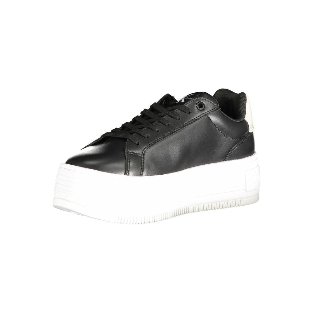 Calvin Klein Black Polyester Sneaker Calvin Klein