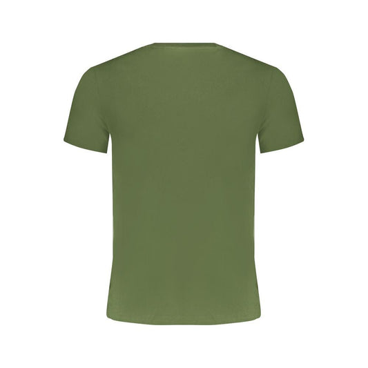 Timberland Green Cotton Men T-Shirt Timberland