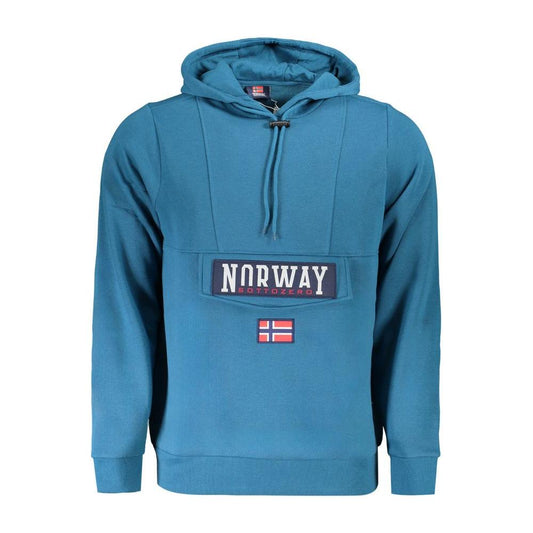 Norway 1963 Blue Cotton Men Sweater Norway 1963