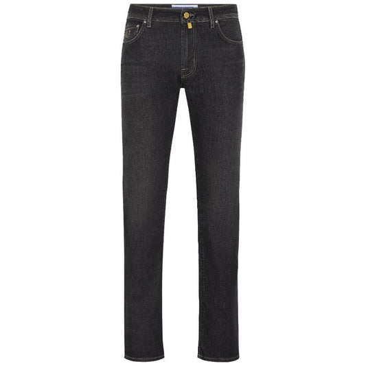 Jacob Cohen Black Cotton Jeans & Pant Jacob Cohen