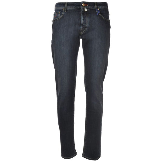 Jacob Cohen Blue Cotton Jeans & Pant Jacob Cohen