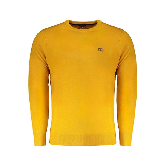 Norway 1963 Yellow Wool Men Sweater Norway 1963