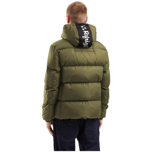 Refrigiwear Green Nylon Jacket Refrigiwear