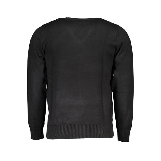 U.S. Grand Polo Black Nylon Sweater U.S. Grand Polo