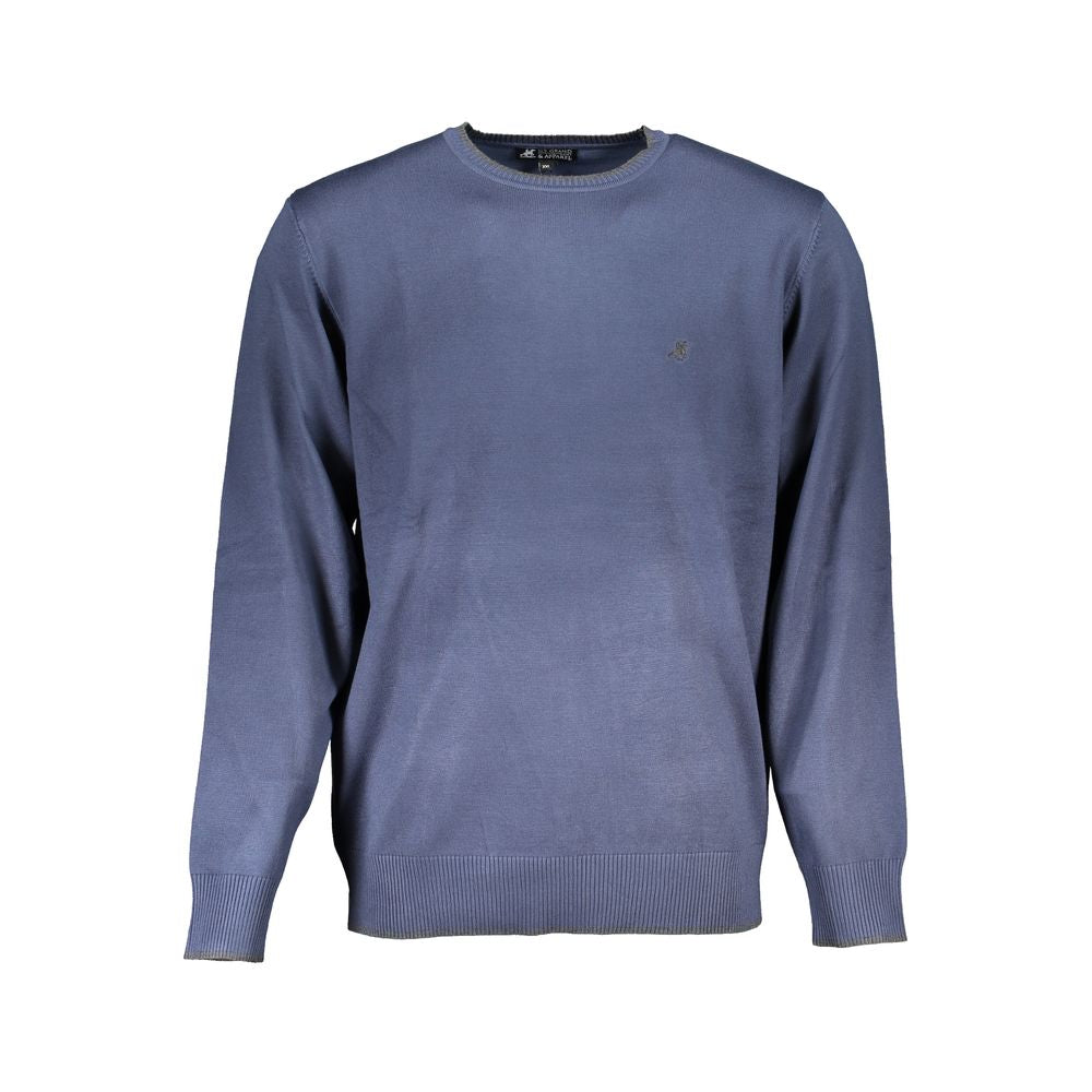 U.S. Grand Polo Blue Nylon Sweater U.S. Grand Polo