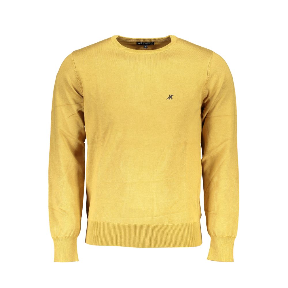 U.S. Grand Polo Yellow Nylon Sweater U.S. Grand Polo