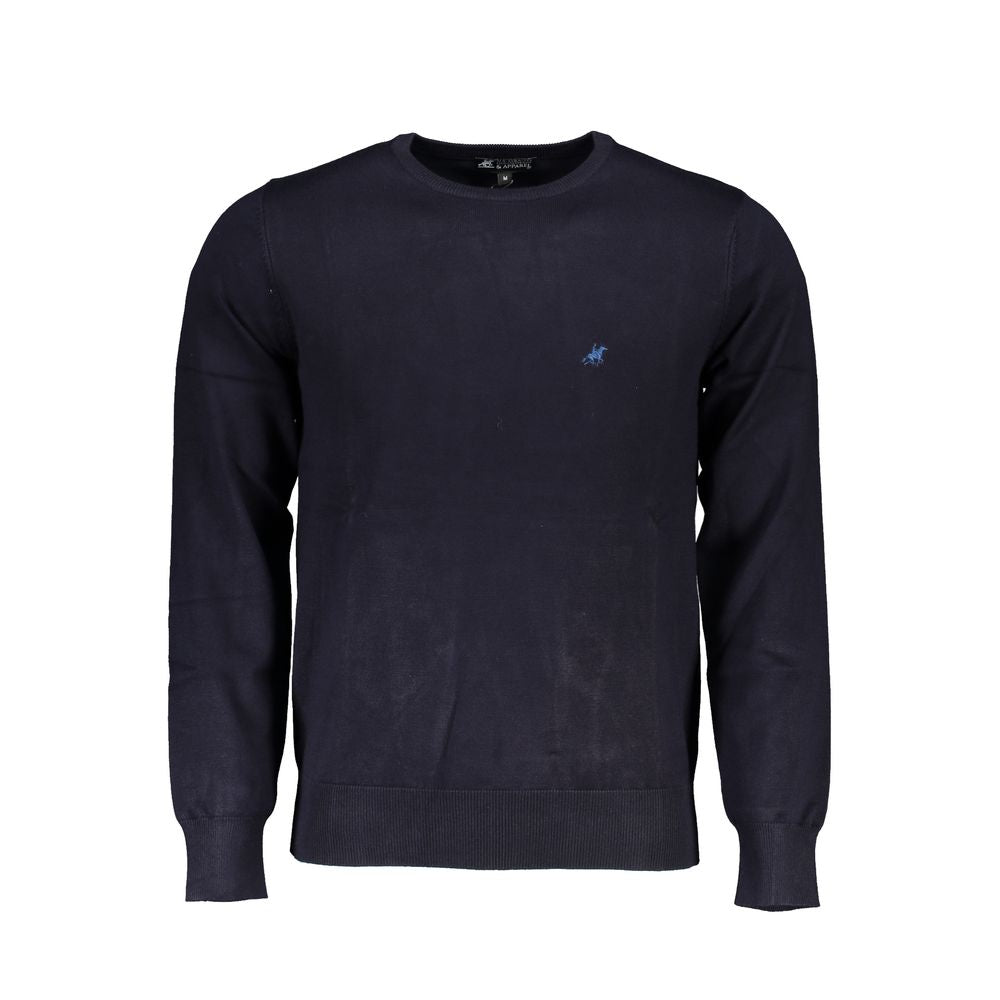 U.S. Grand Polo Blue Nylon Sweater U.S. Grand Polo