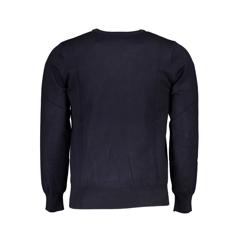 U.S. Grand Polo Blue Nylon Sweater U.S. Grand Polo