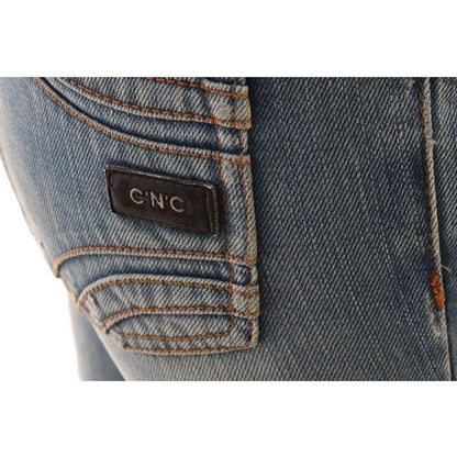 Costume National Blue Wash Cotton Classic Jeans