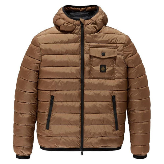 Refrigiwear Brown Nylon Jacket Refrigiwear