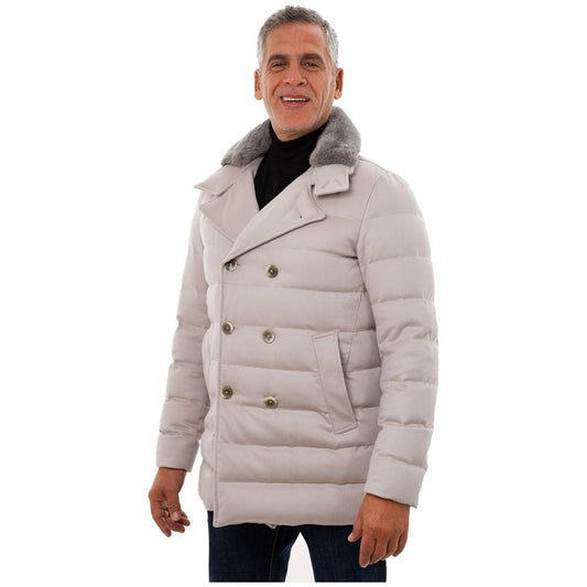 Herno Gray Cashemere Jacket Herno