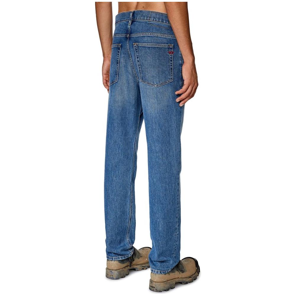 Diesel Blue Cotton Jeans & Pant Diesel