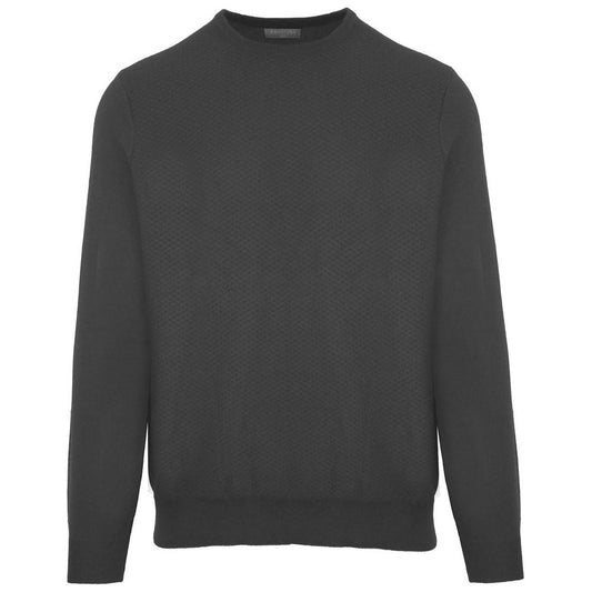 Malo Gray Wool Sweater Malo