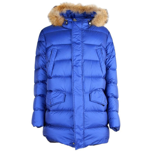 Add Blue Nylon Jacket Add