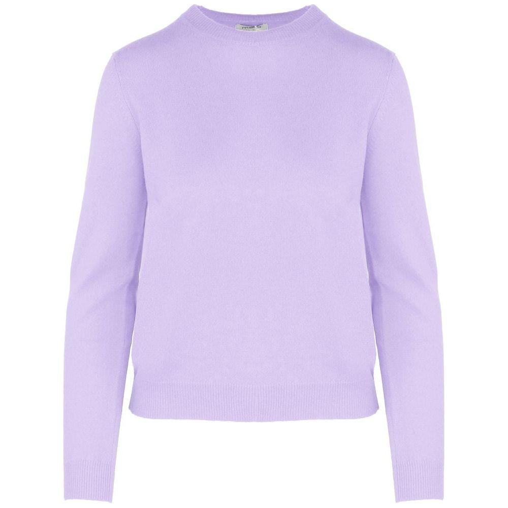 Malo Purple Cashmere Women Sweater Malo