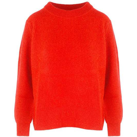 Malo Orange Cashmere Women Sweater Malo