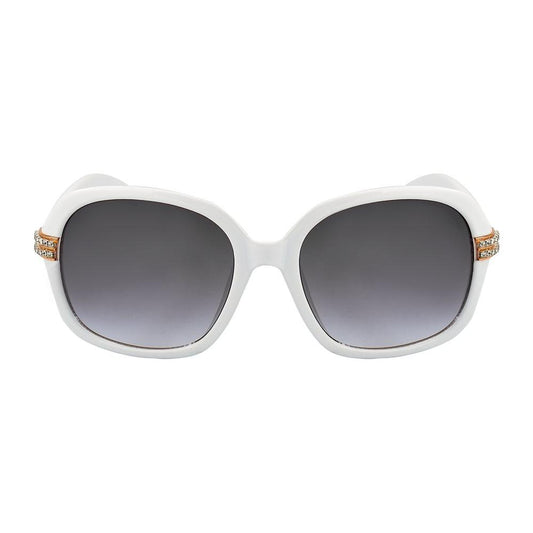 Guess White Resin Sunglasses Guess Dim Gray