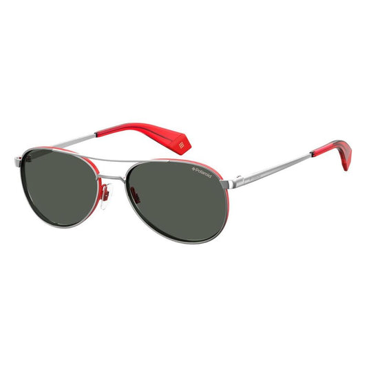 Polaroid Red Metal Sunglasses Polaroid Dim Gray