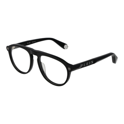 Philipp Plein Black Cellulose Acetate Glasses (Frames)
