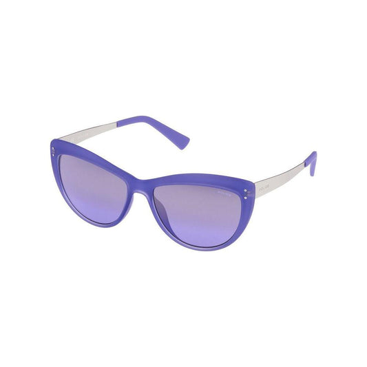 Police Blue Injected Sunglasses Police Medium Purple