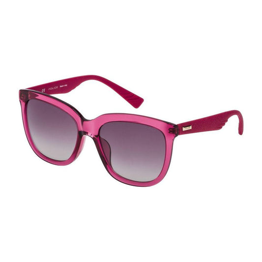 Police Transparent Acetate Sunglasses Police Dim Gray