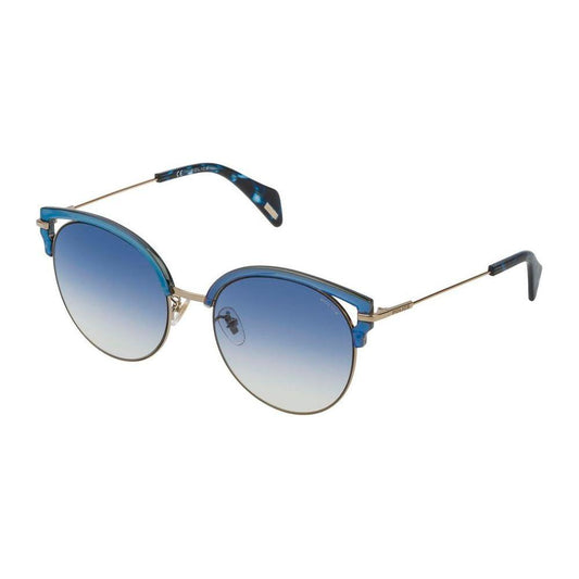 Police Silver Metal Sunglasses Police Light Slate Gray
