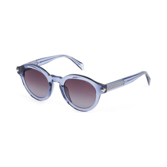Police Blue Plastic Sunglasses Police Light Slate Gray