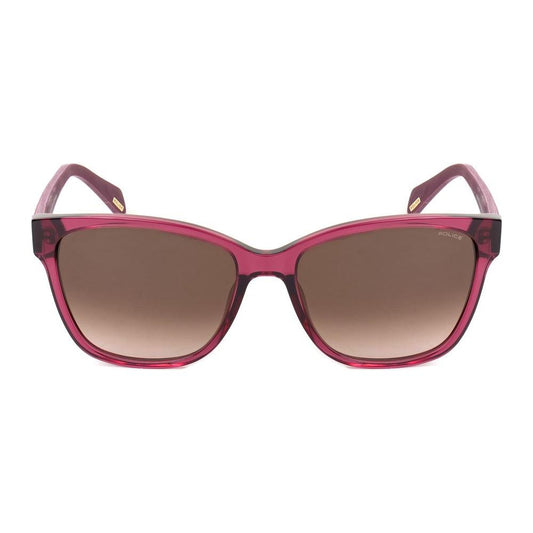 Police Red Acetate Sunglasses Police Dim Gray