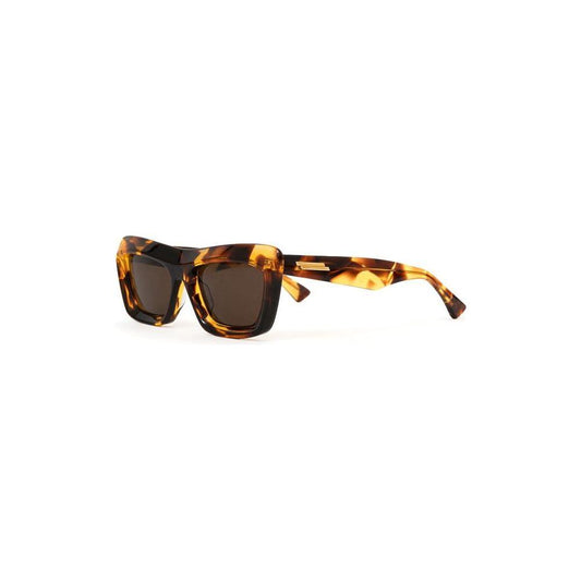 Bottega Veneta Brown Acetate Sunglasses Bottega Veneta