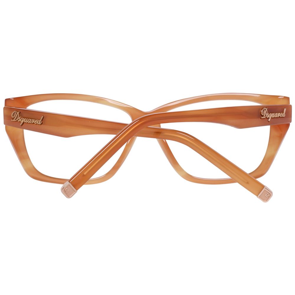 Dsquared² Brown Plastic Glasses (Frames) Dsquared²
