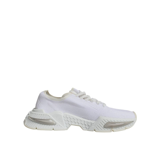 Dolce & Gabbana White Airmaster Low Top Men Sneakers Shoes 1728,67345645728,Athletic - Sneakers - Shoes,Dolce & Gabbana,EU39/US6,Material: 100% Polyester,Men,Preowned / Defect,Shoes,Sneakers - Men - Shoes,Sneakers - Shoes,White