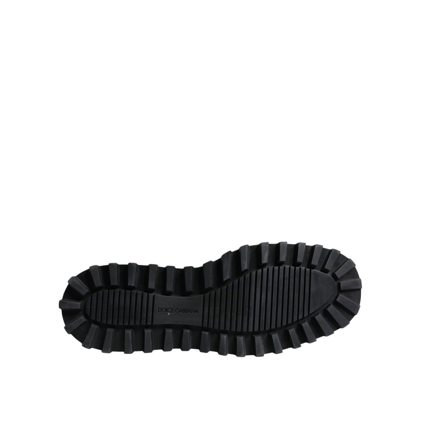 Dolce & Gabbana Bronze Padded Mid Calf Lace Up Boots Shoes Dolce & Gabbana