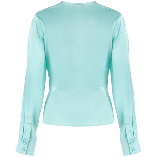 PINKO Green Silk Sweater PINKO