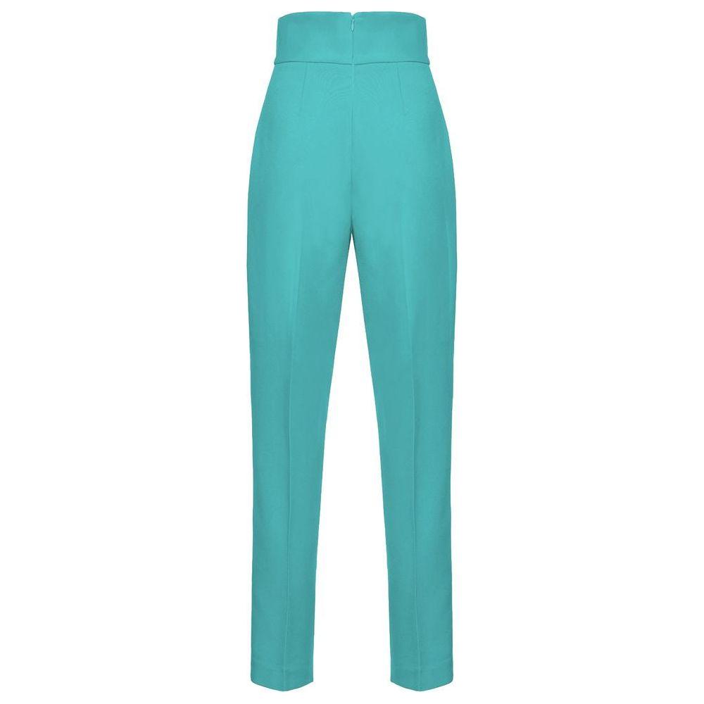 PINKO Green Polyester Jeans & Pant PINKO