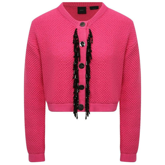 PINKO Fuchsia Cotton Sweater PINKO